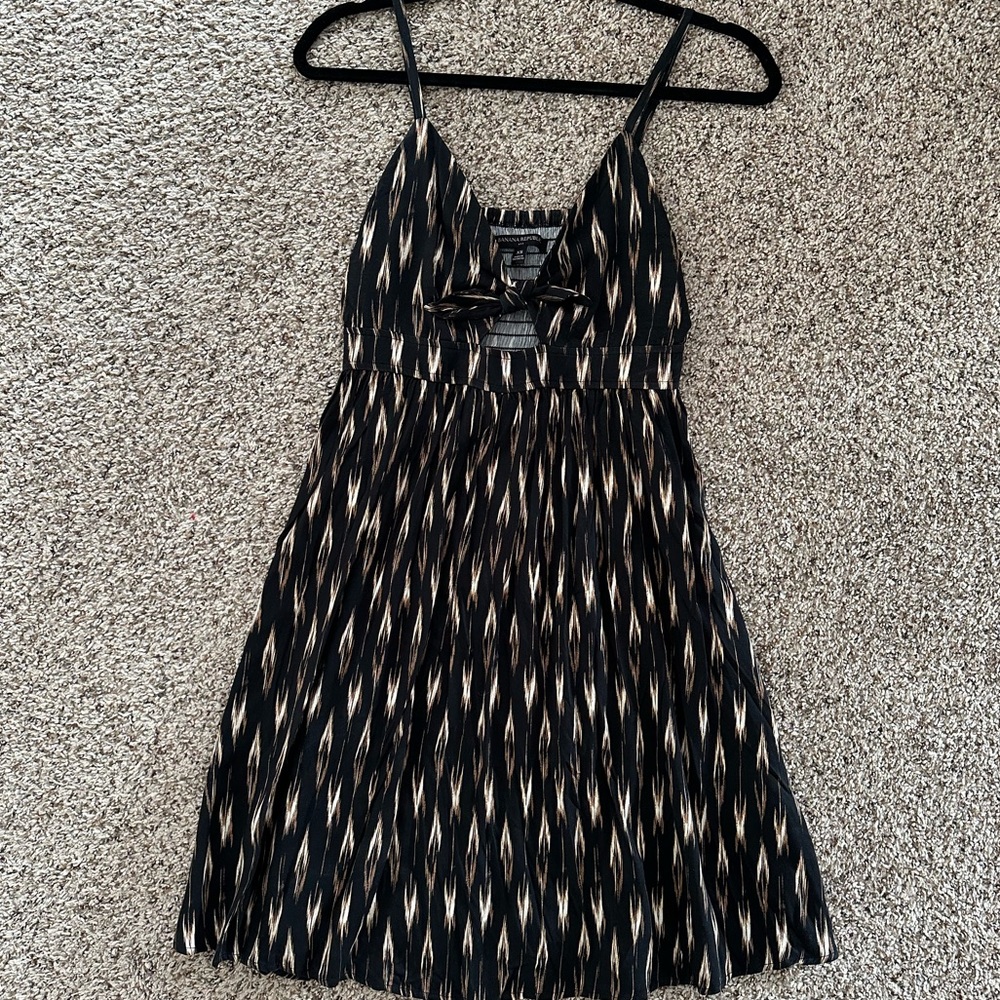 Banana Republic Tie Front Mini Dress, Size XS